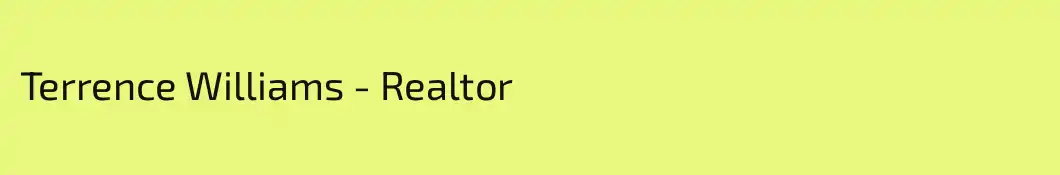 Terrence Williams - Realtor